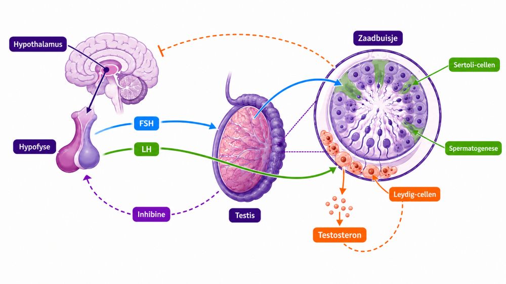 Testosteron Man Health Check van Perfect Lab met bloedonderzoek naar testosteron en andere mannelijke hormonen.
